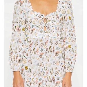 Marysia Seashell Romper NWT